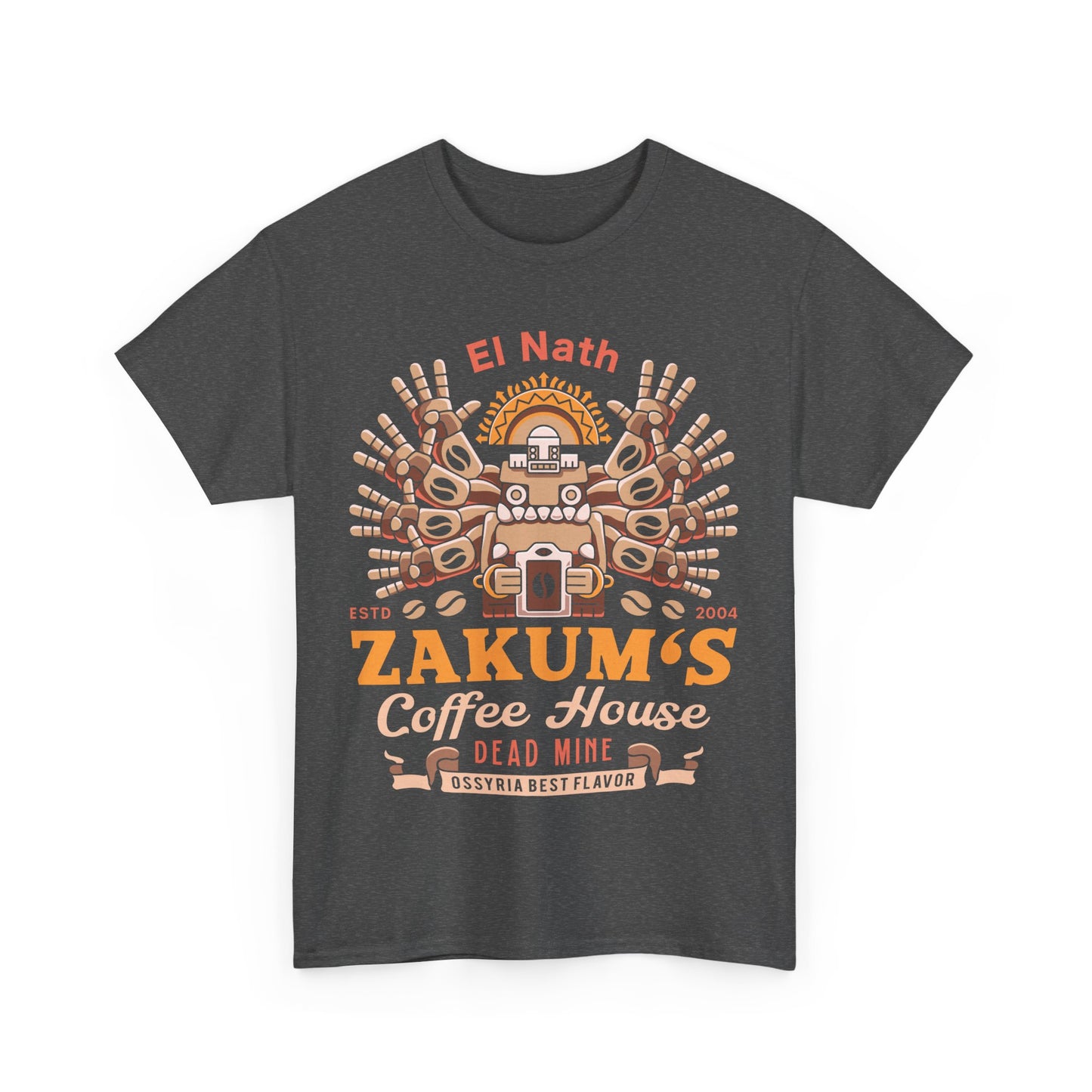 Zakum Coffee Emblem Unisex T-Shirt