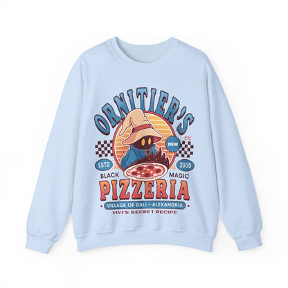 Ornitier Pizzeria Vintage Unisex Crewneck Sweatshirt