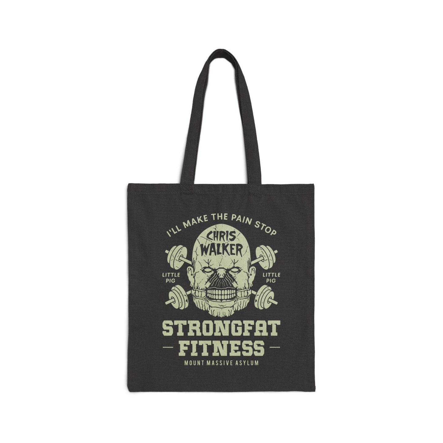 Mount Massive Asylum Fitness Canvas Tote Bag