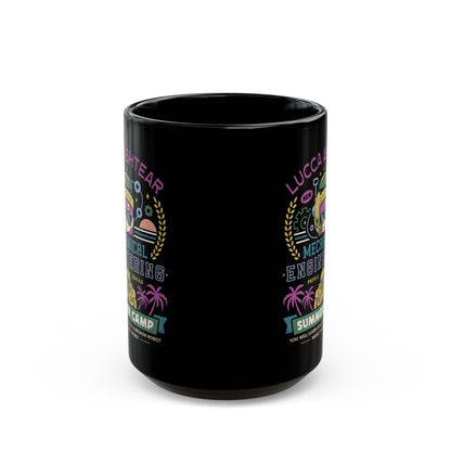 Lucca Ashtear Summer Camp Black Mug