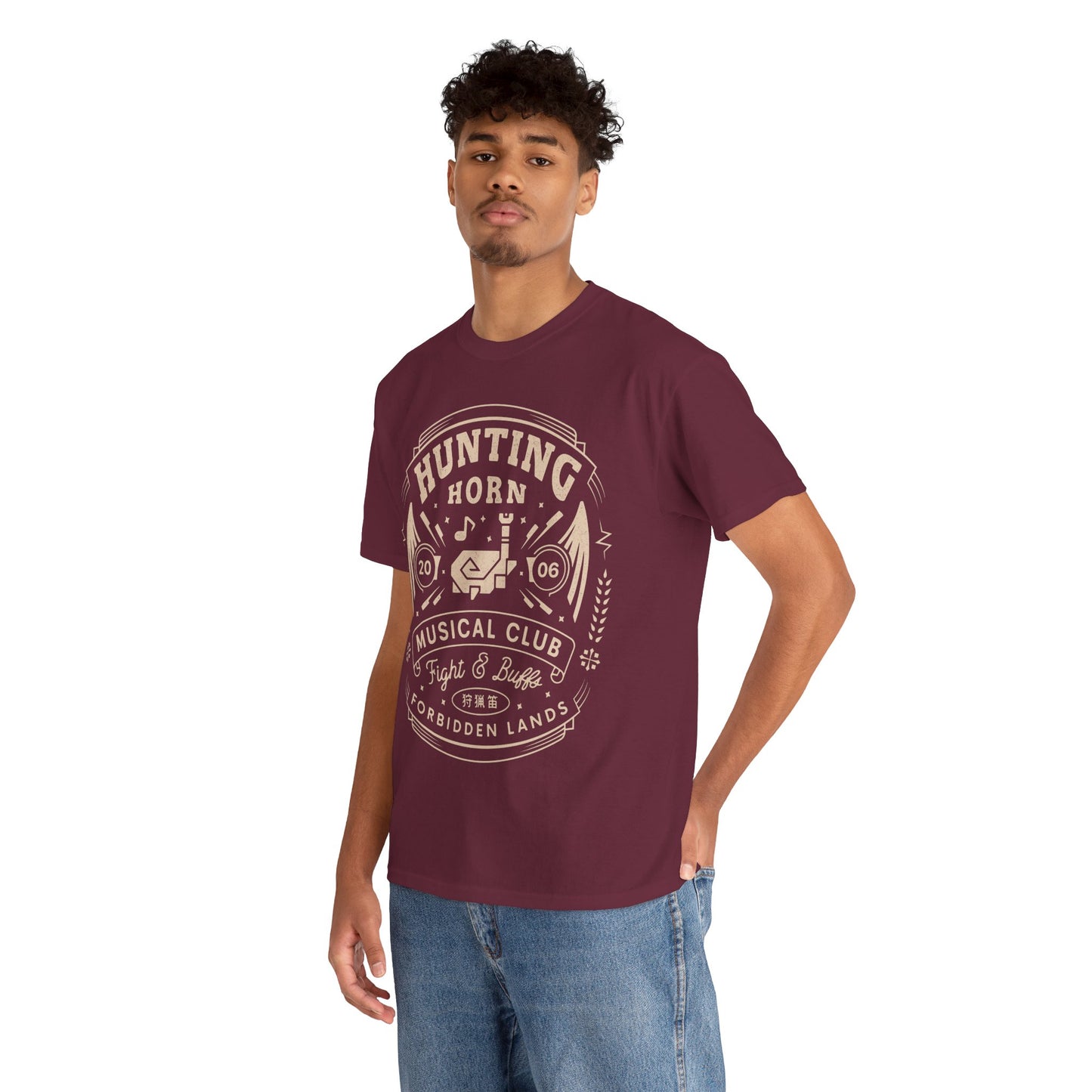 Hunting Horn Musical Club Unisex T-Shirt
