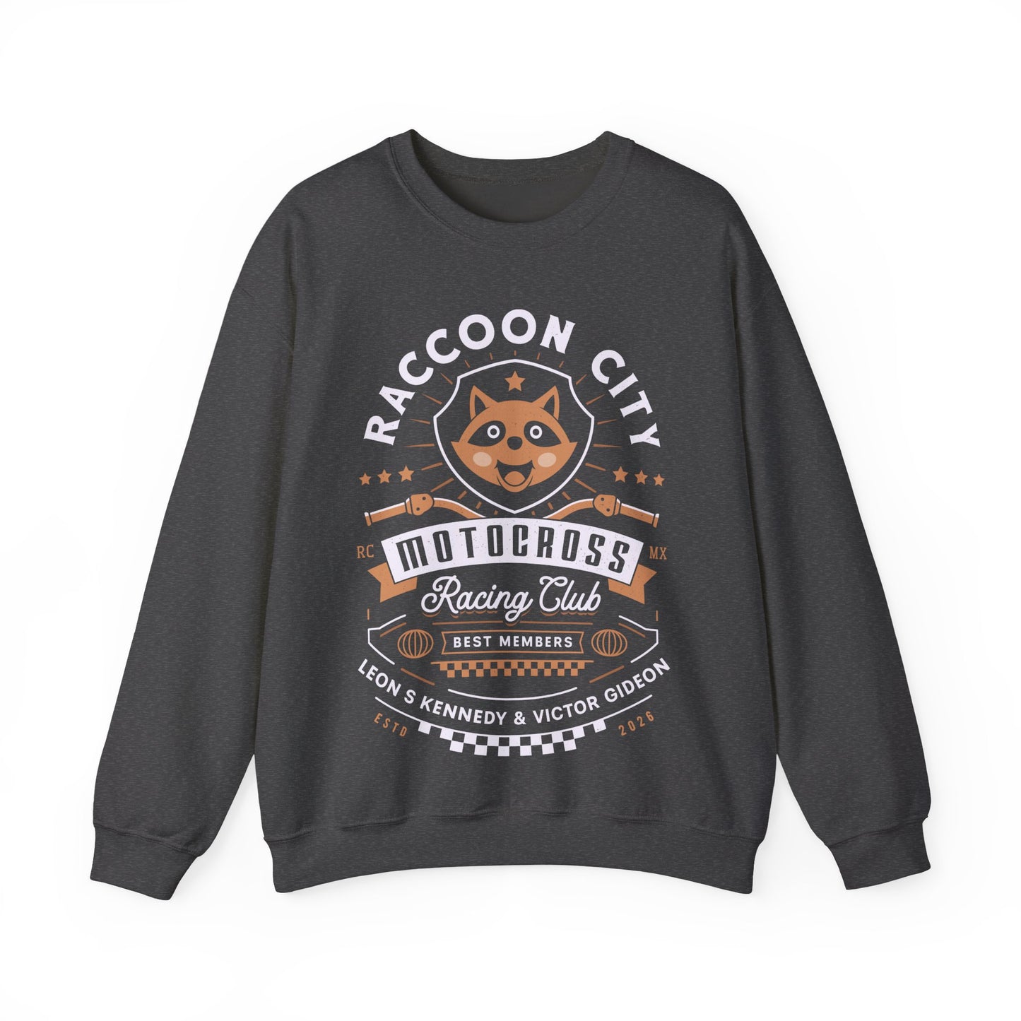 Raccoon City Racing Club Crewneck Sweatshirt