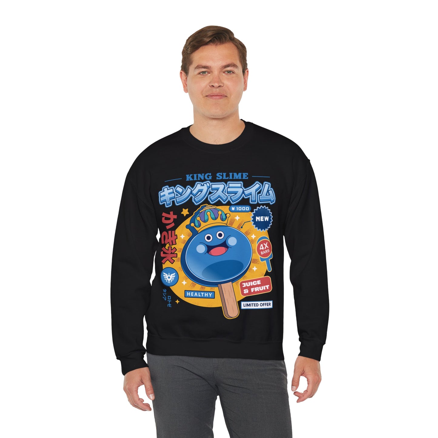 King Slime Ice Cream Crewneck Sweatshirt