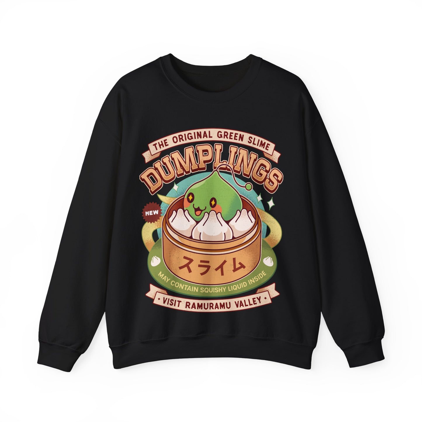 Ramuramu Valley Dumplings Vintage Crewneck Sweatshirt