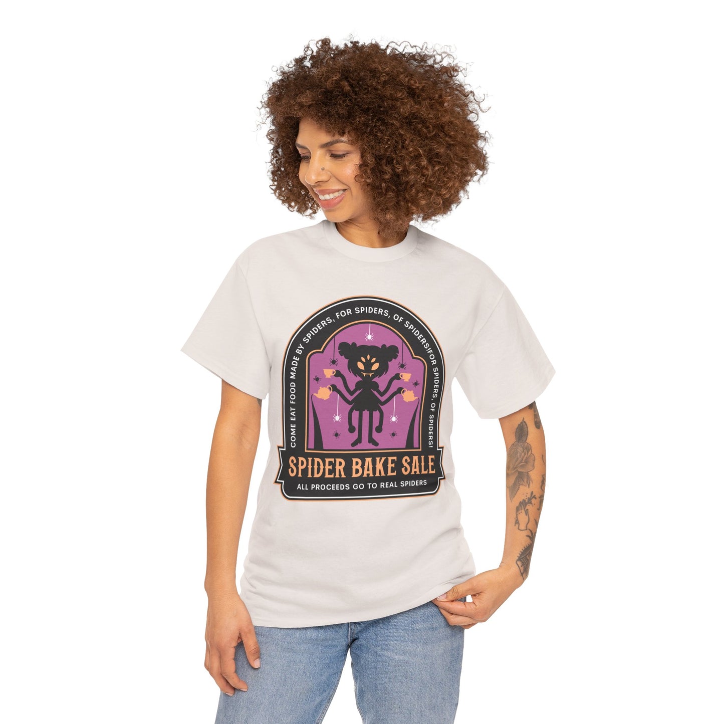 Spider Bake Sale Emblem Unisex T-Shirt
