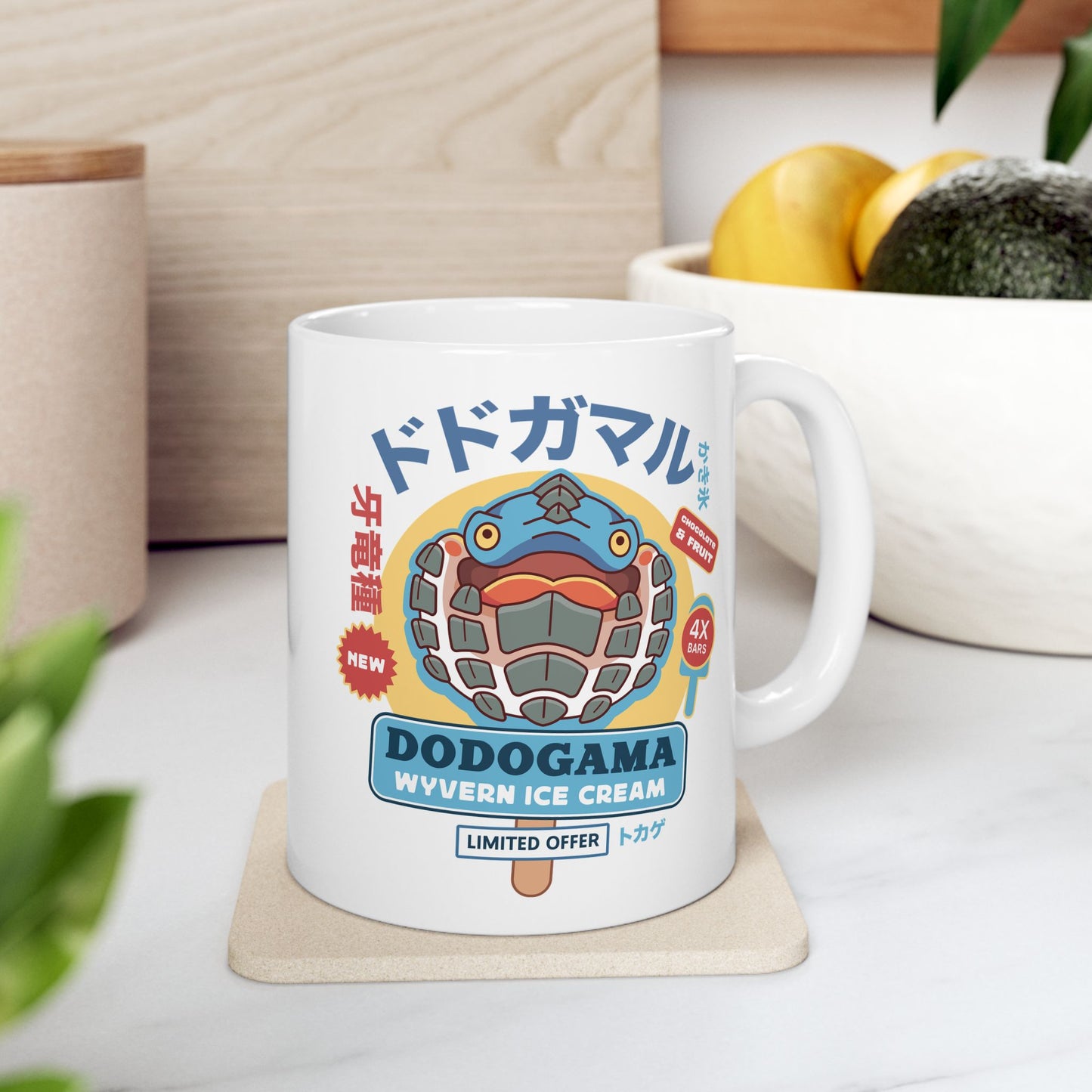 Dodogama Ice Cream Ceramic Mug