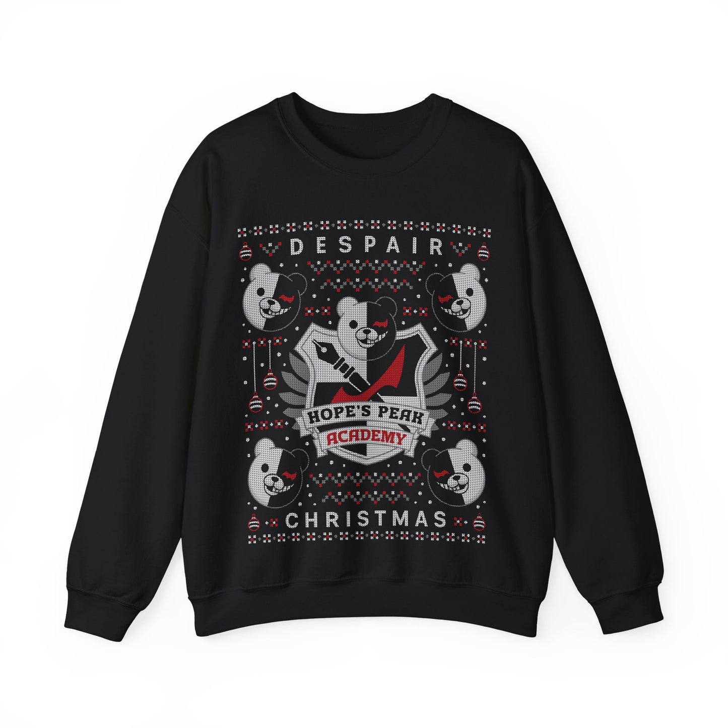 Hopes Peak Academy Christmas Unisex Crewneck Sweatshirt