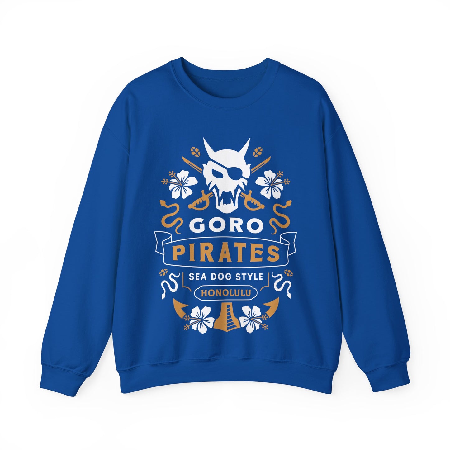 Sea Dog Style In Honolulu Unisex Crewneck Sweatshirt