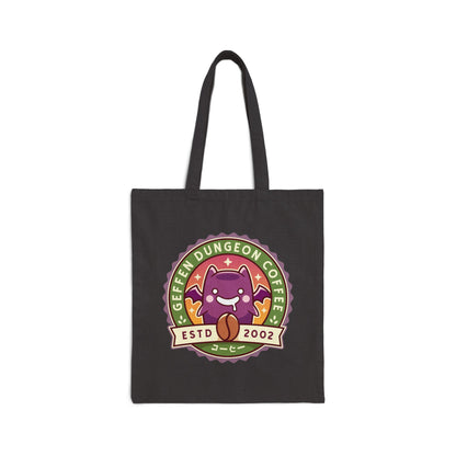 Geffen Dungeon Coffee Canvas Tote Bag