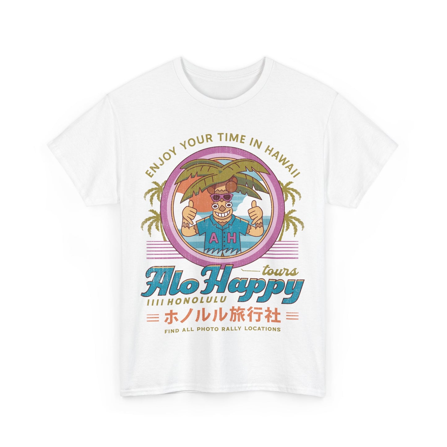 Alo Happy Tours Vintage Unisex T-Shirt