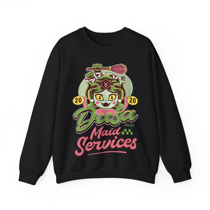 Dusa Maid Emblem Crewneck Sweatshirt