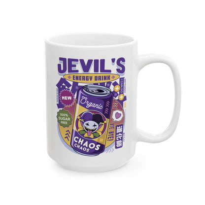 Jevil Energy Drink Ceramic Mug