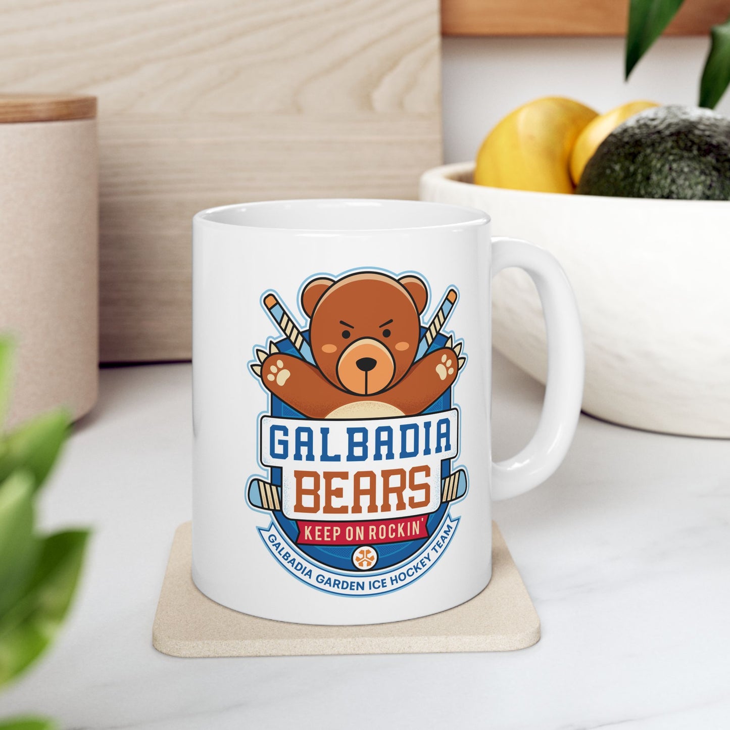 Galbadia Bears Emblem Ceramic Mug