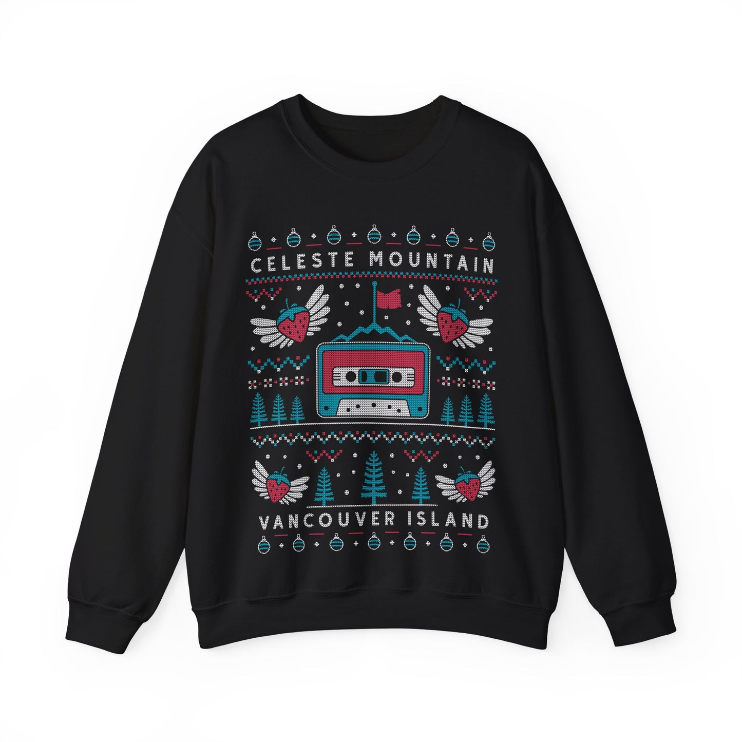 Celeste Mountain Ugly Sweater Unisex Crewneck Sweatshirt