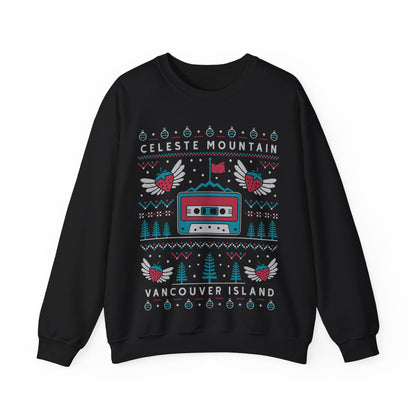Celeste Mountain Ugly Sweater Unisex Crewneck Sweatshirt