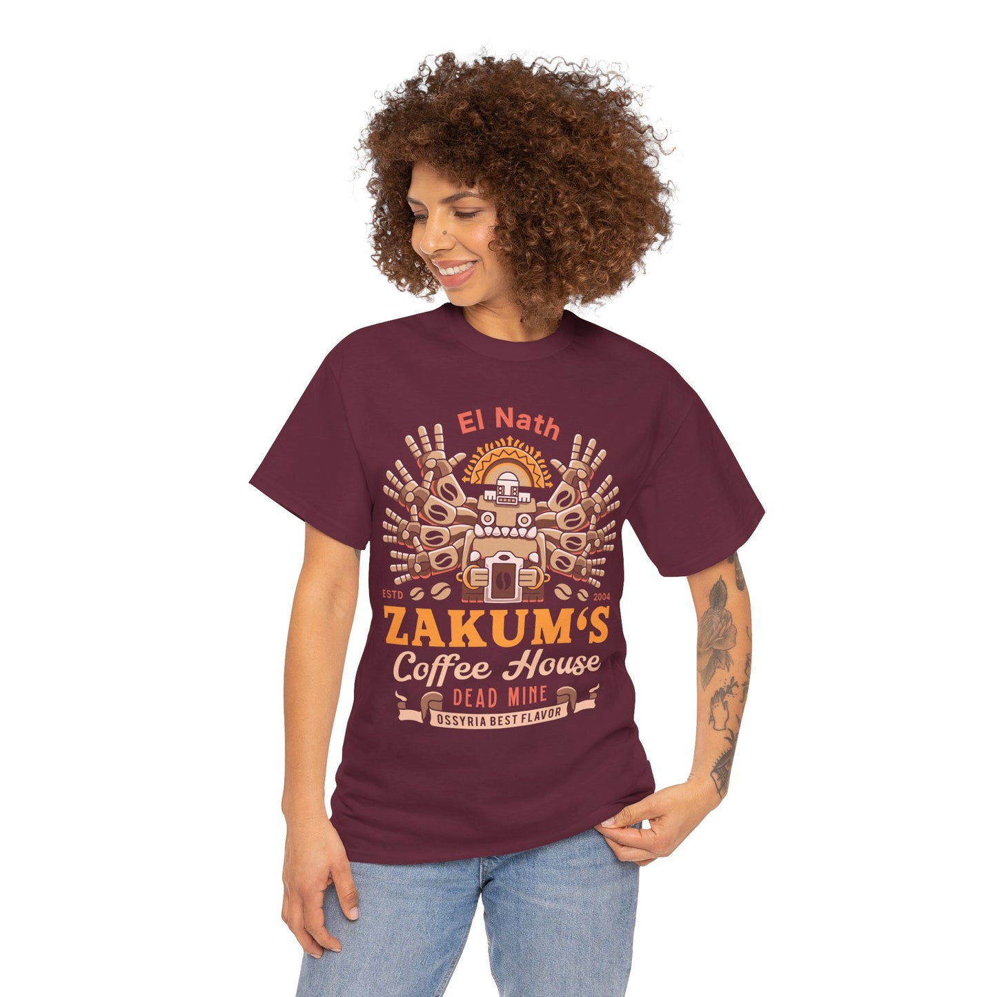 Zakum Coffee Emblem Unisex T-Shirt