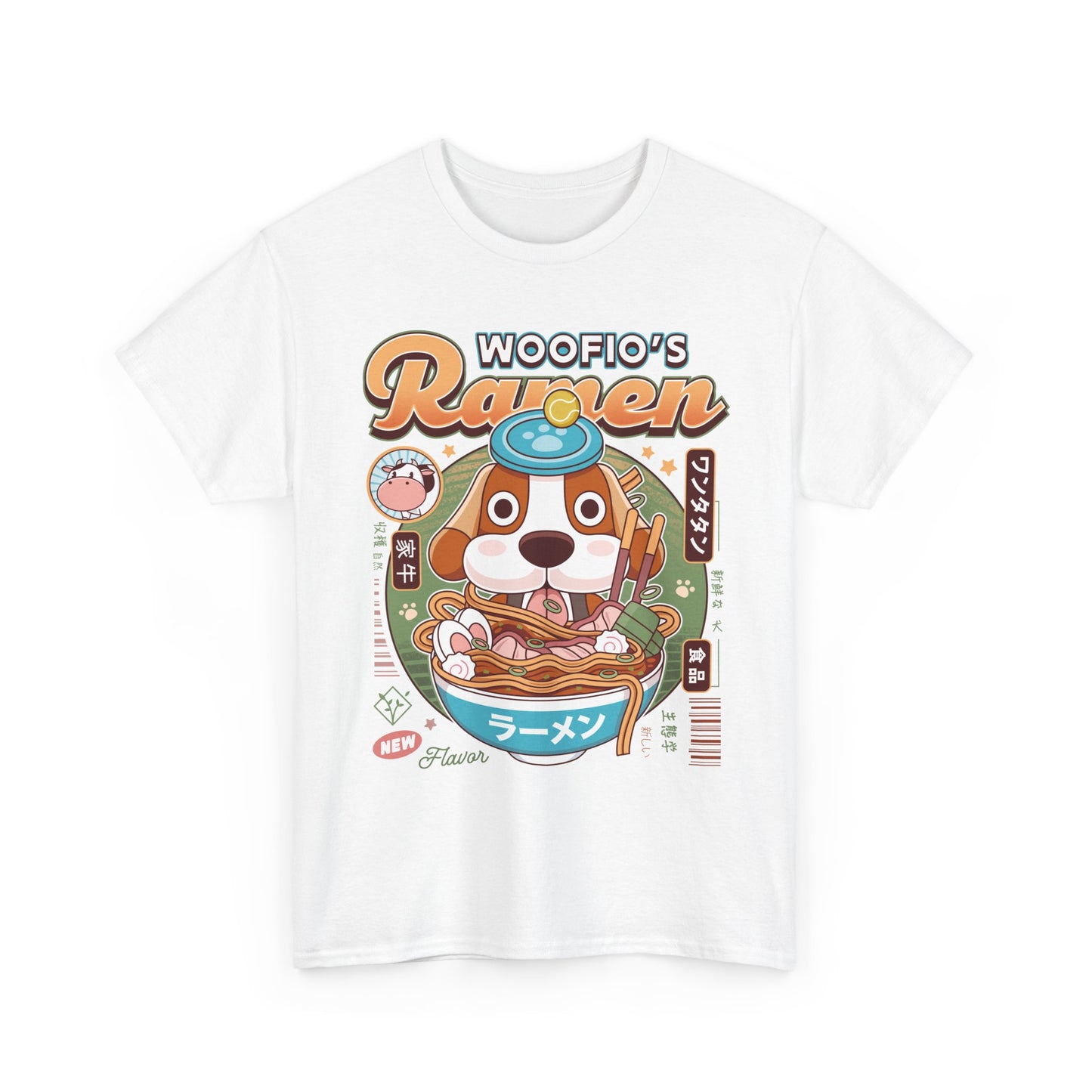 Woofio Vintage Ramen Unisex T-Shirt