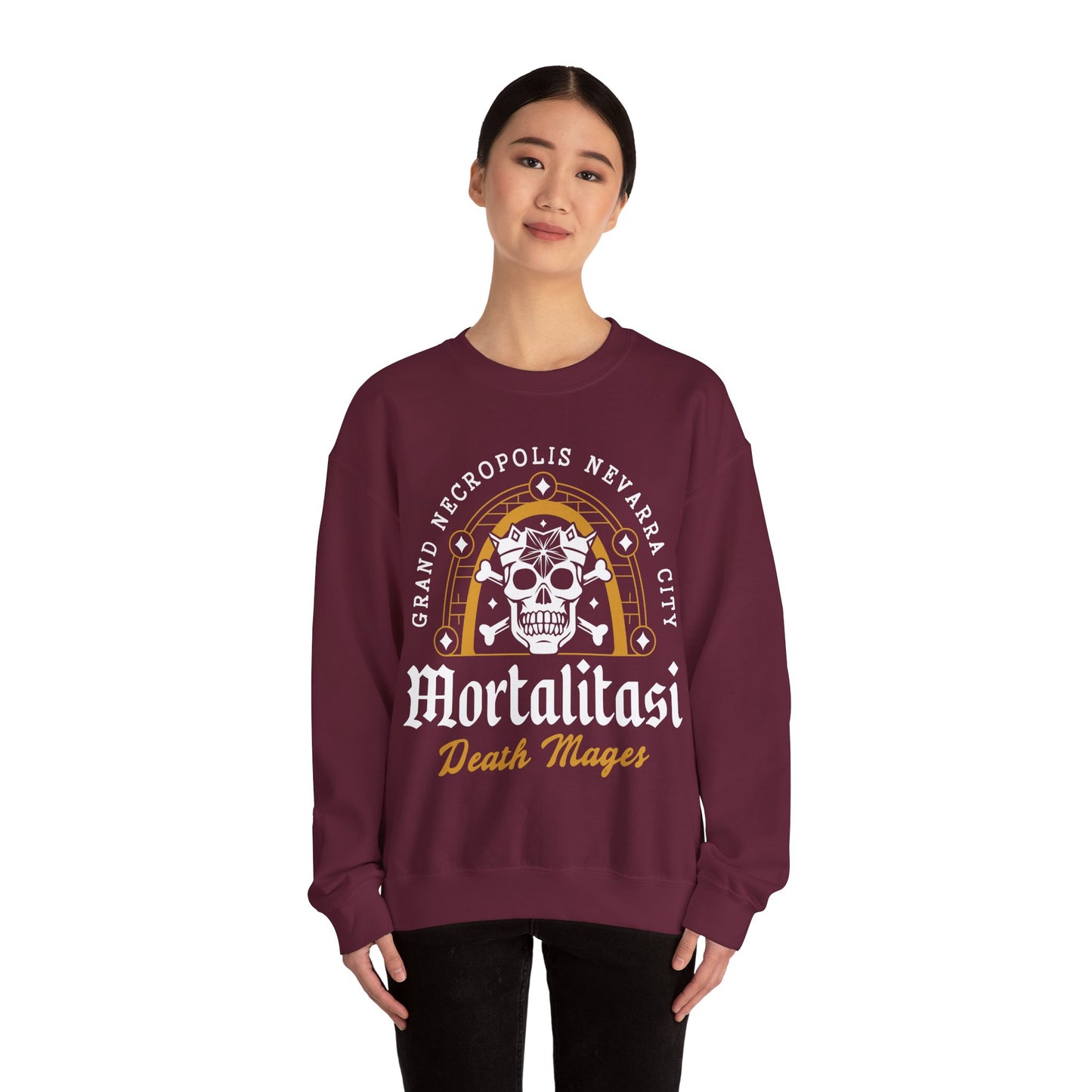 Mortalitasi Mages Emblem Crewneck Sweatshirt