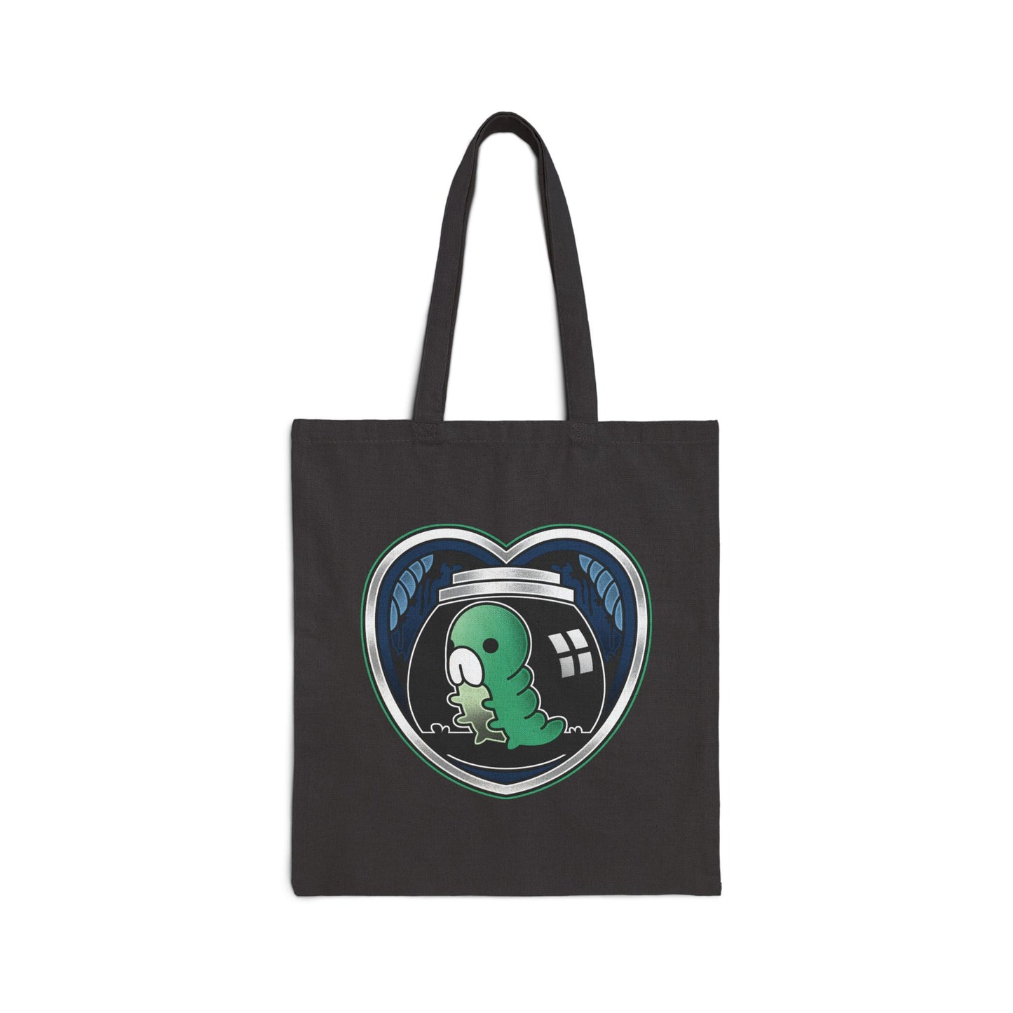 Grub Love Emblem Canvas Tote Bag