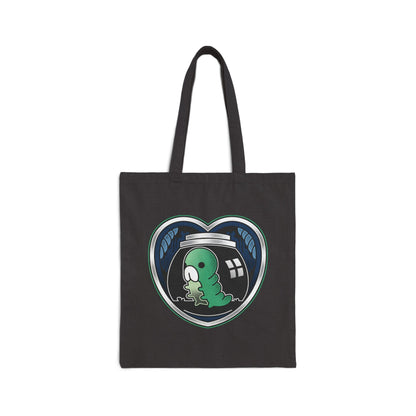 Grub Love Emblem Canvas Tote Bag