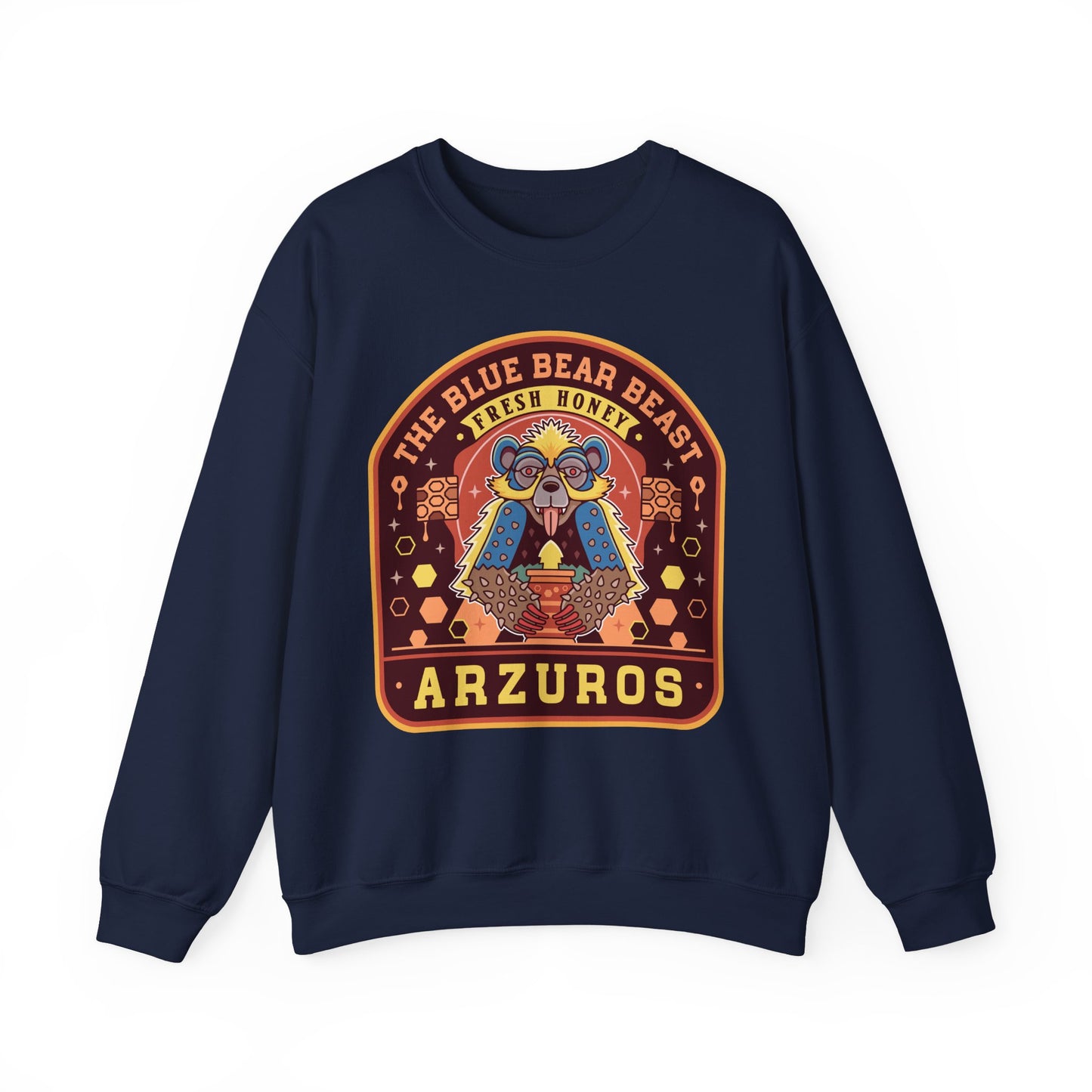 Arzuros Honey Emblem Crewneck Sweatshirt