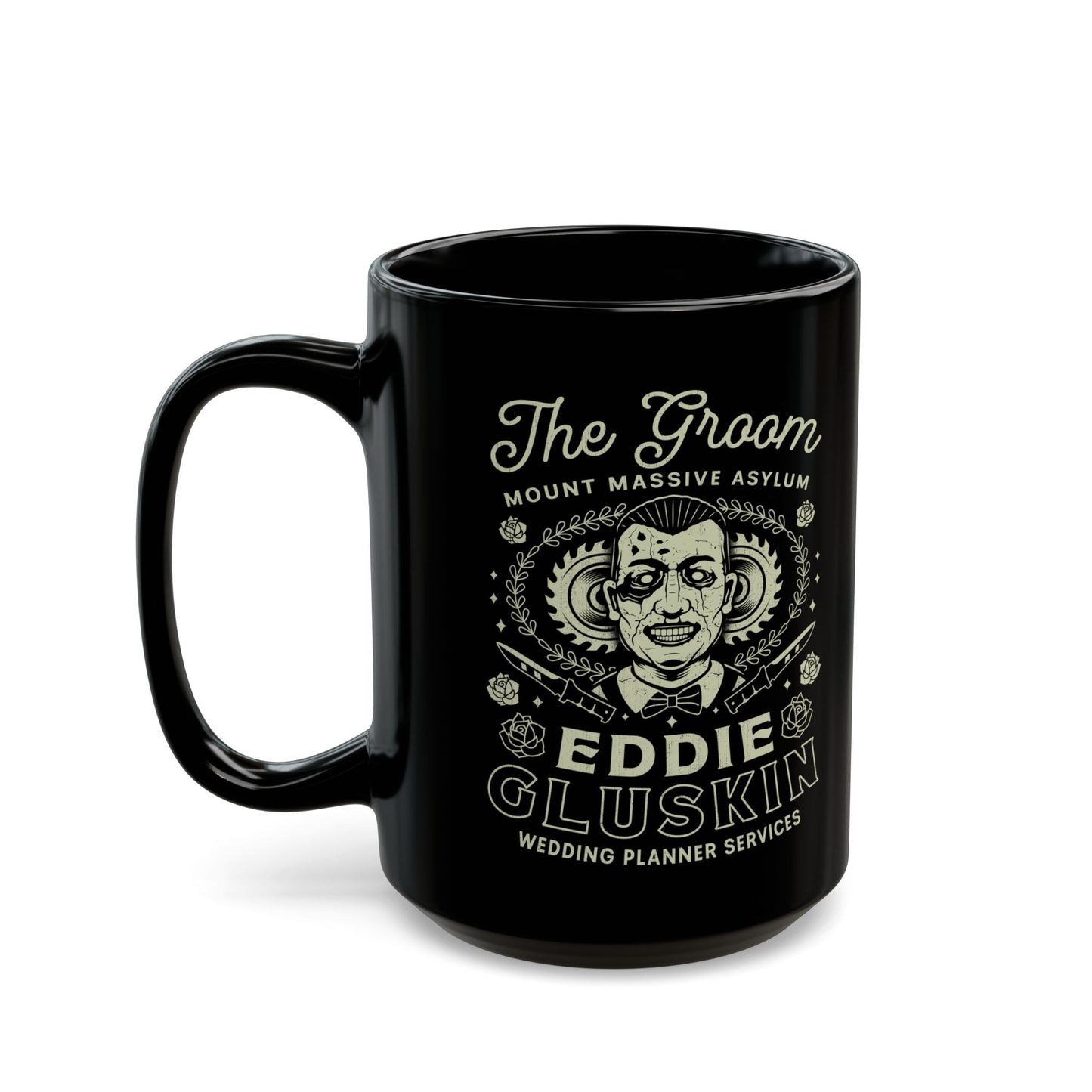 Mount Massive Asylum Groom Black Mug