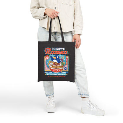 Prinny Dood Ramen Vintage Canvas Tote Bag