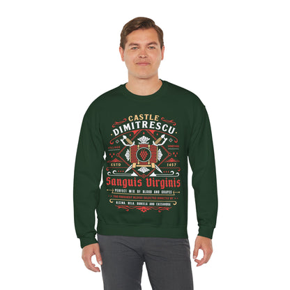 Castle Dimitrescu Vineyard Crest Crewneck Sweatshirt