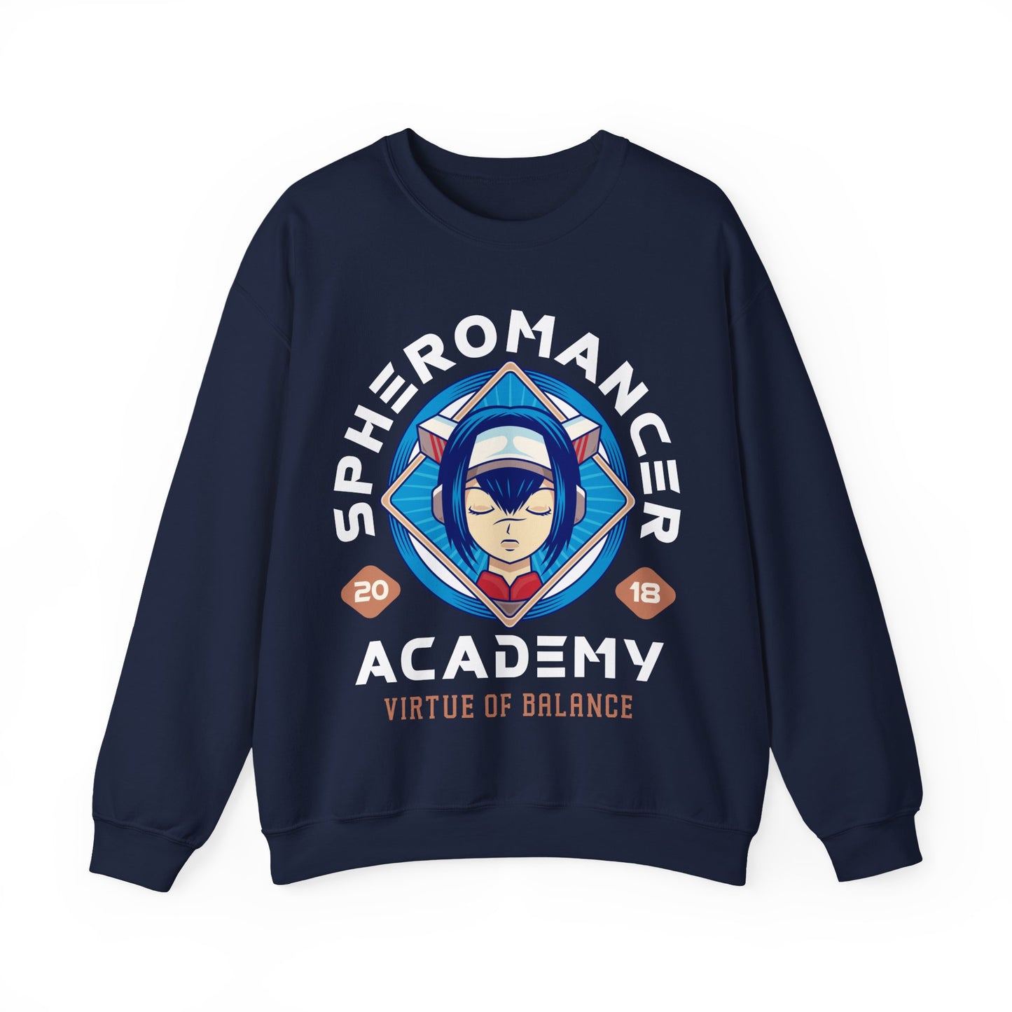 True Spheromancer Academy Unisex Crewneck Sweatshirt