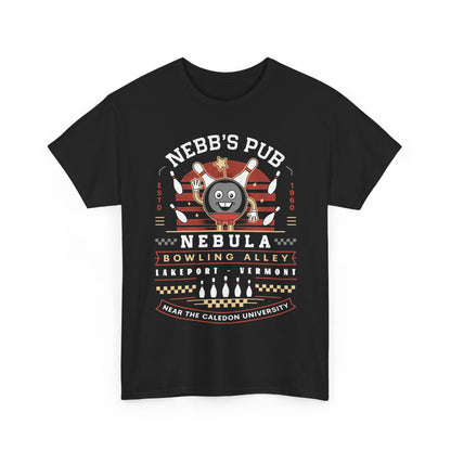 Nebb Bowling Mascot Emblem Unisex T-Shirt