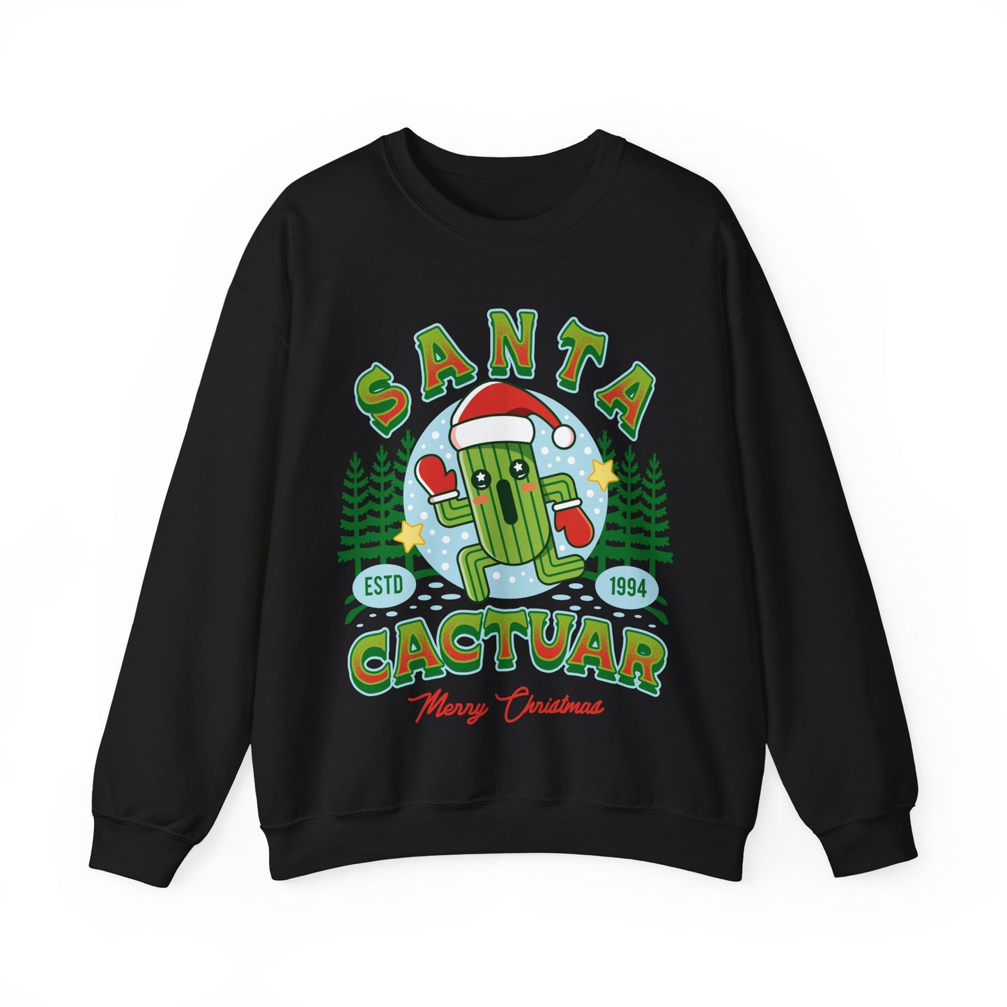 Santa Cactuar Unisex Crewneck Sweatshirt