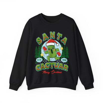 Santa Cactuar Unisex Crewneck Sweatshirt