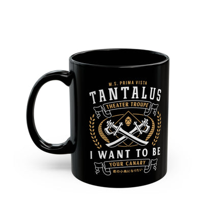 Tantalus Theater Troupe Emblem Black Mug