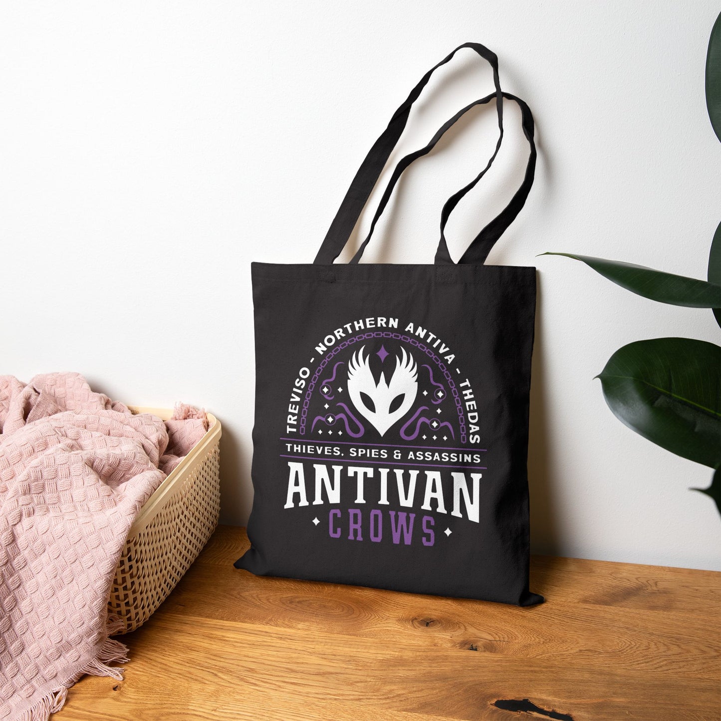 Antivan Crows Emblem Canvas Tote Bag
