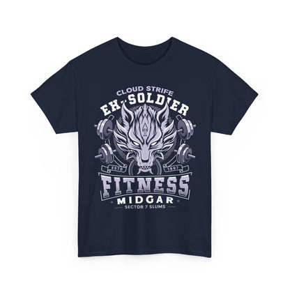 Strife Midgar Fitness Emblem Unisex T-Shirt