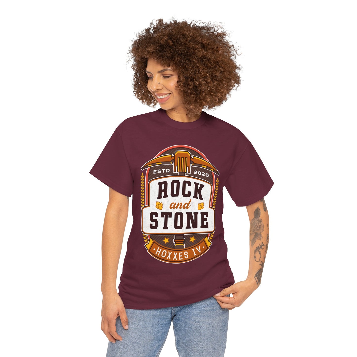 Rock And Stone Emblem Unisex T-Shirt