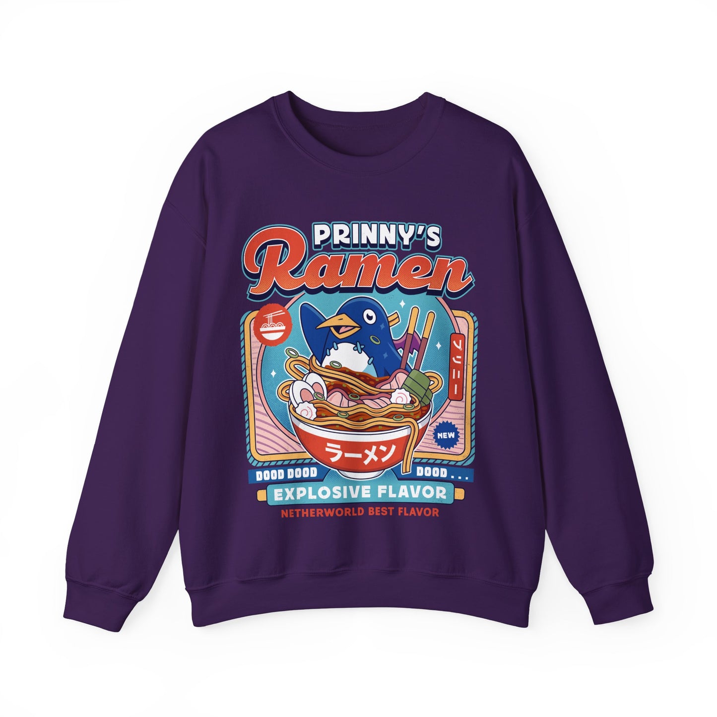 Prinny Dood Ramen Vintage Unisex Crewneck Sweatshirt