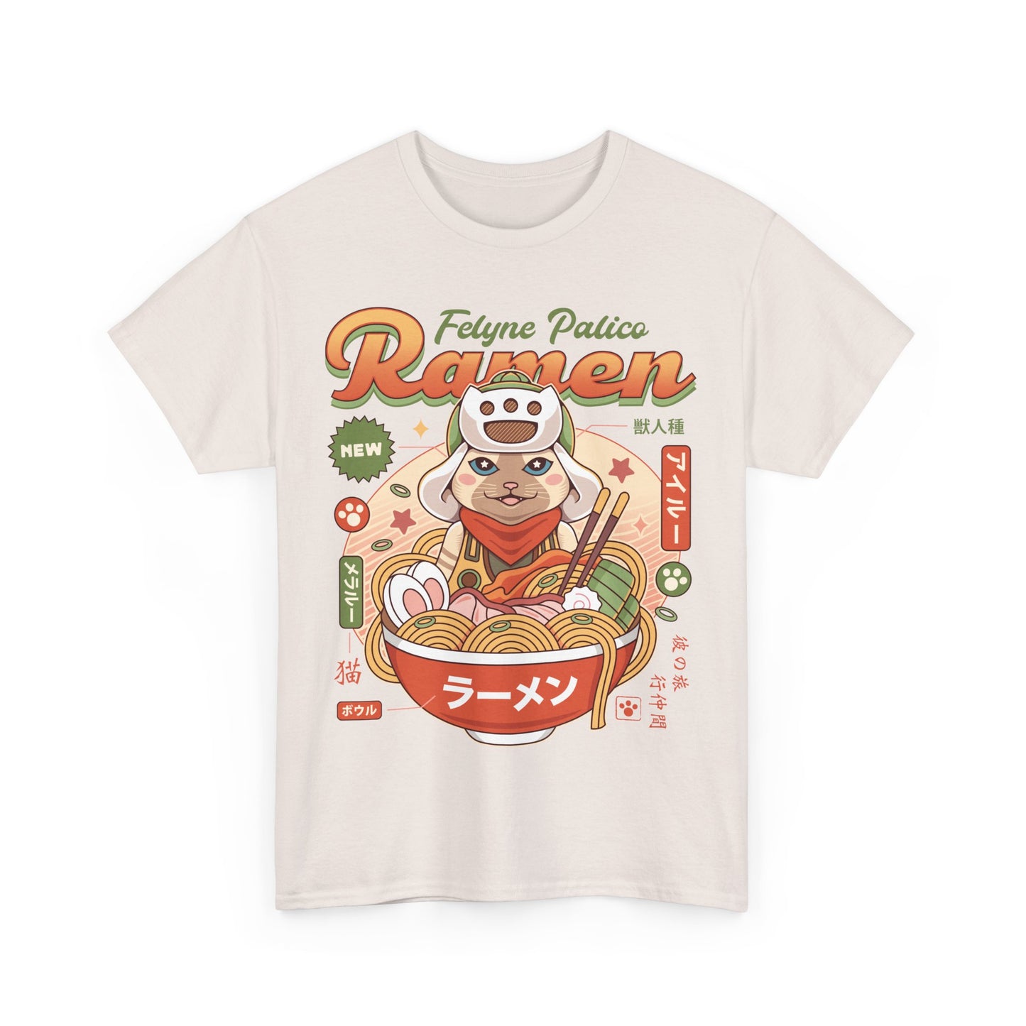 Felyne Palico Ramen Unisex T-Shirt