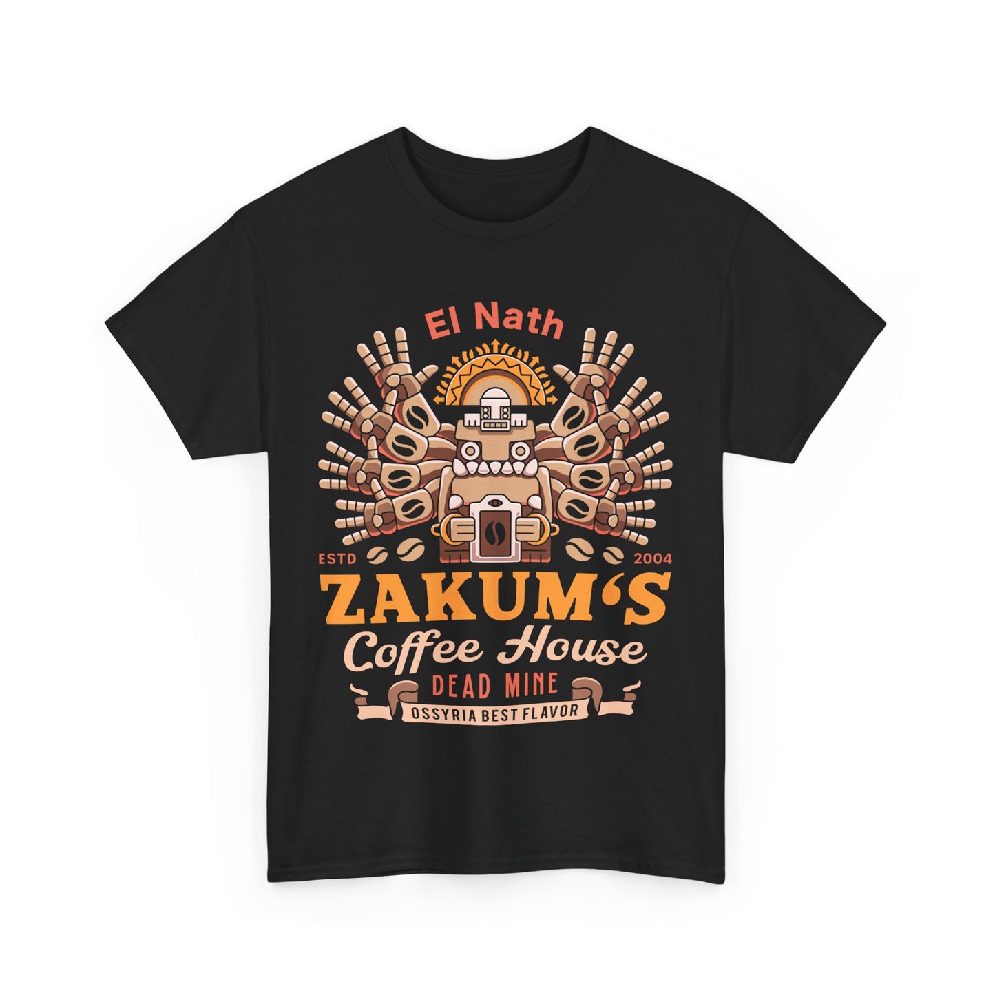 Zakum Coffee Emblem Unisex T-Shirt