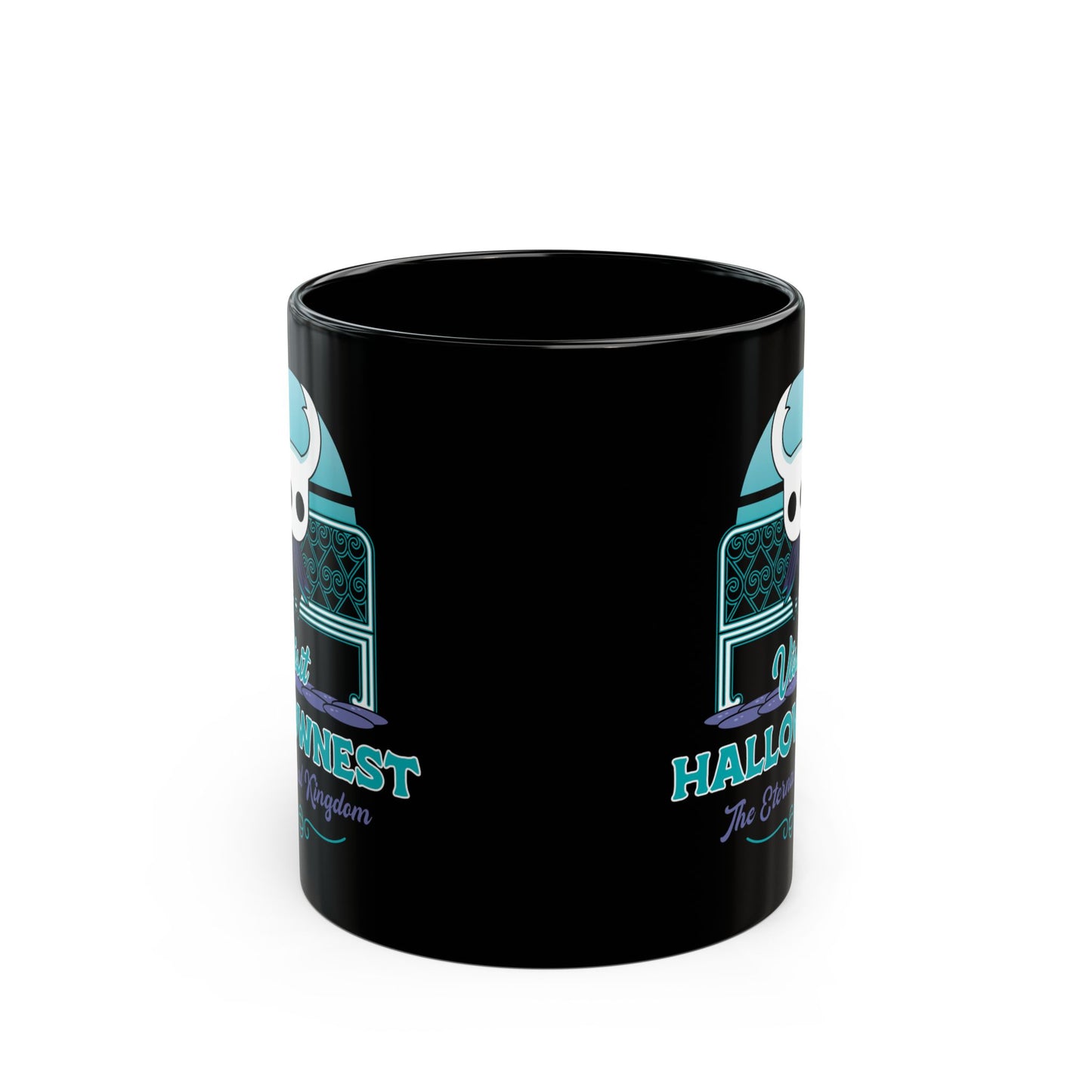Visit Hallownest Emblem Black Mug