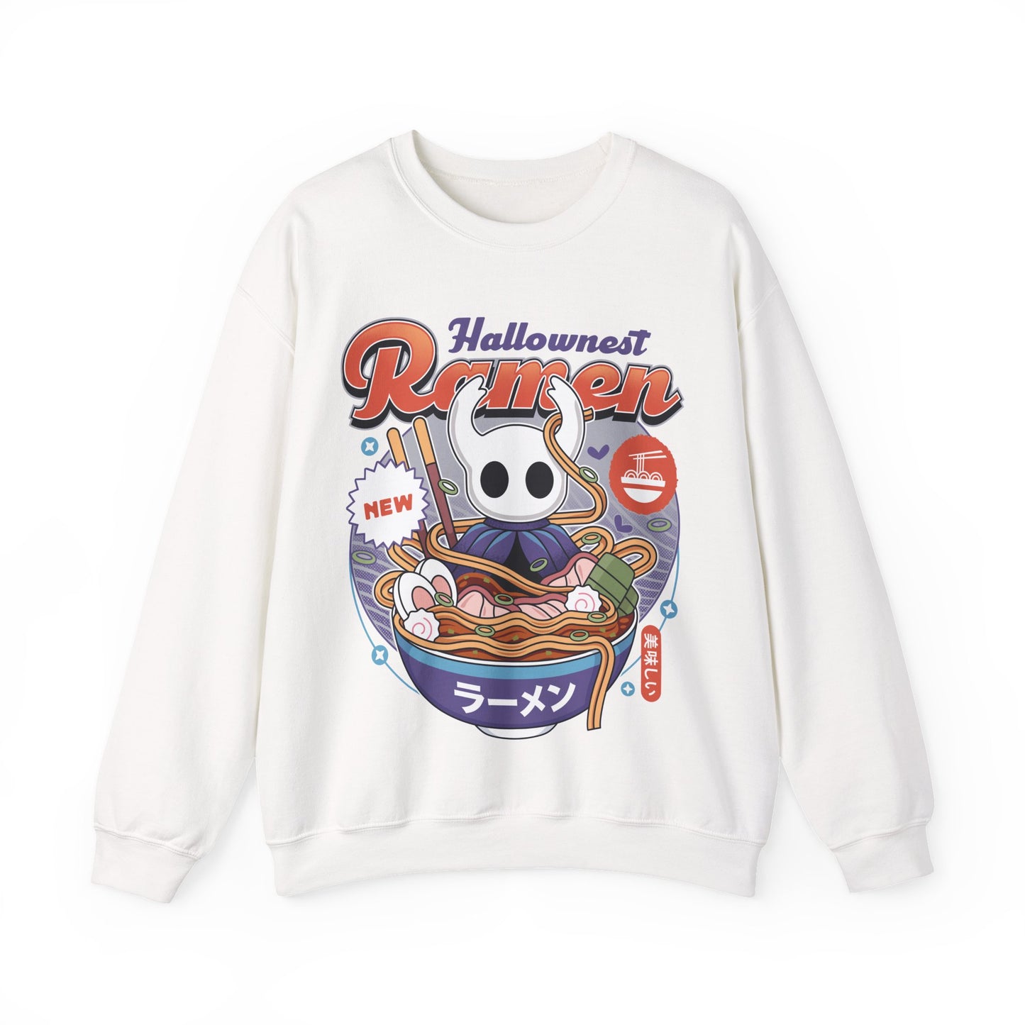 Hallownest Ramen Vintage Unisex Crewneck Sweatshirt