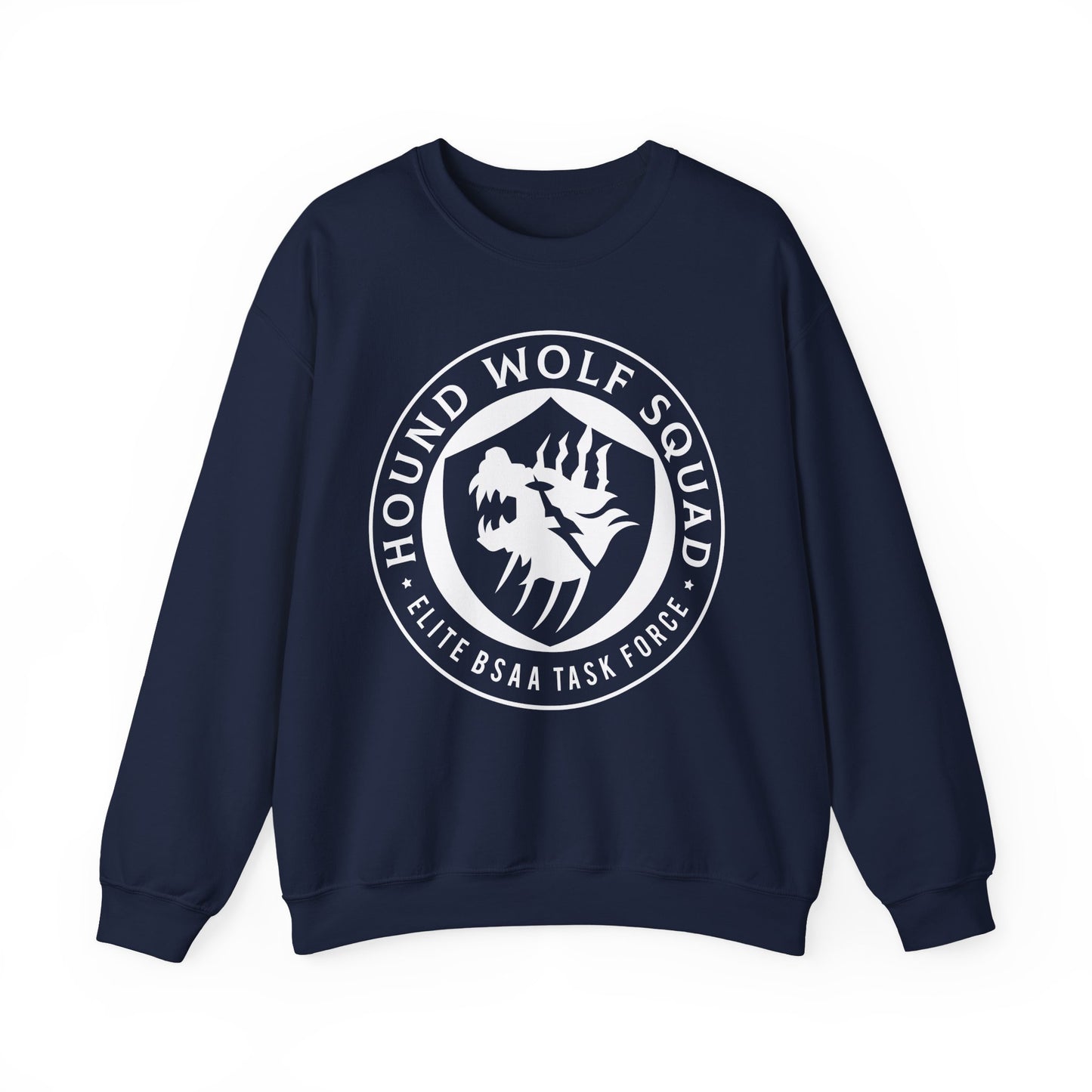 Hound Wolf Squad Crest Crewneck Sweatshirt