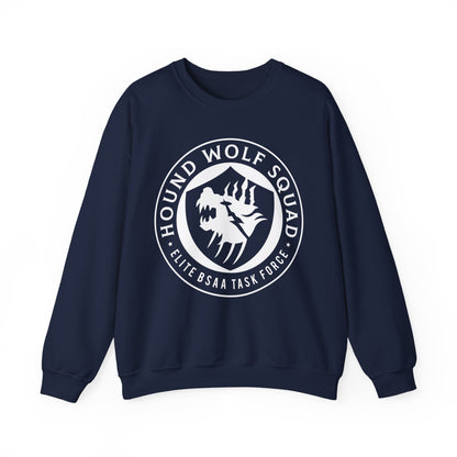 Hound Wolf Squad Crest Crewneck Sweatshirt