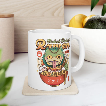 Pukei Pukei Ramen Vintage Ceramic Mug