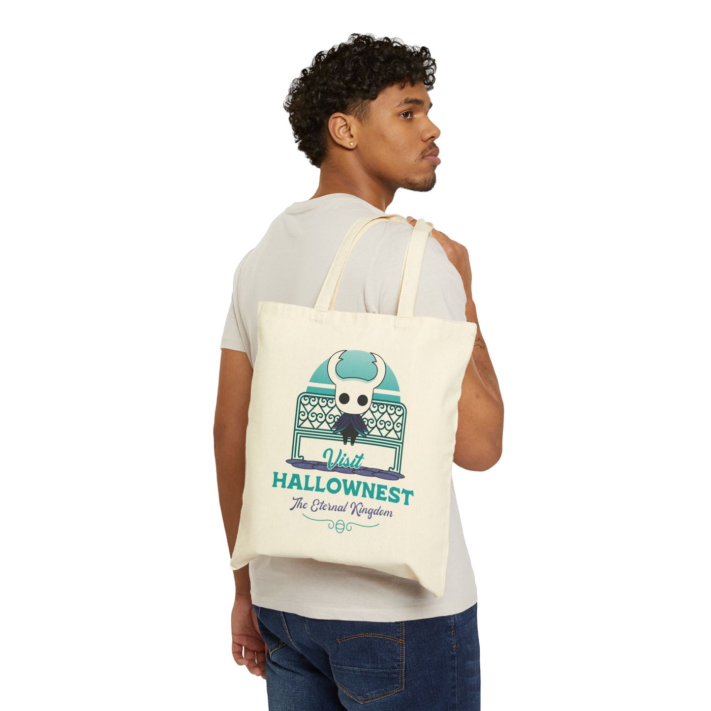 Visit Hallownest Emblem Canvas Tote Bag