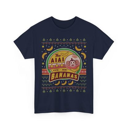 Aiai Bananas Ugly Sweater Unisex T-Shirt