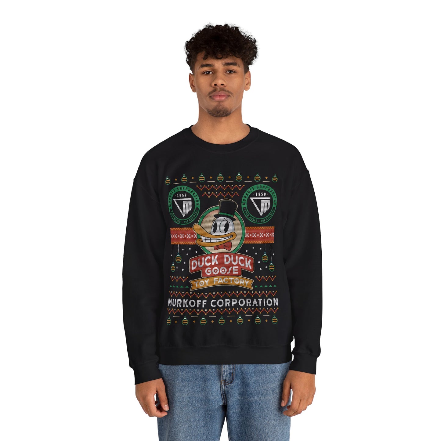 Sinyala Facility Ugly Sweater Unisex Crewneck Sweatshirt