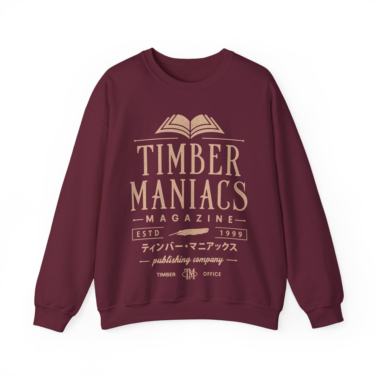 Timber Maniacs Vintage Unisex Crewneck Sweatshirt