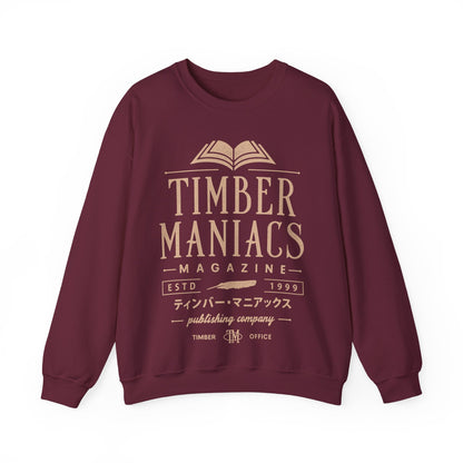 Timber Maniacs Vintage Unisex Crewneck Sweatshirt