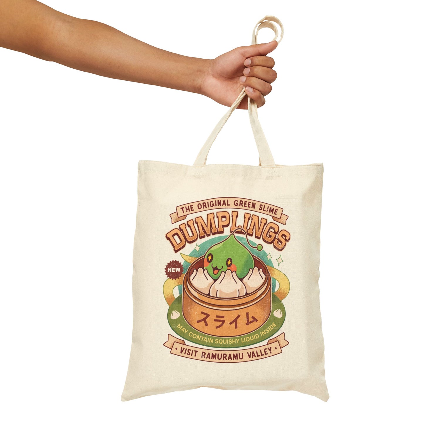 Ramuramu Valley Dumplings Vintage Tote Bag